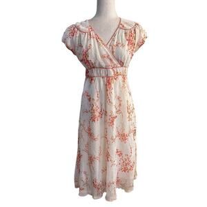 Vintage Cottagecore 90s Jody California Baby Doll Dress Coquette Sz 7/8 USA Made